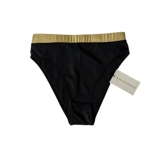 Solid & Striped Bella High Rise Bikini Bottom - Picture 3 of 5